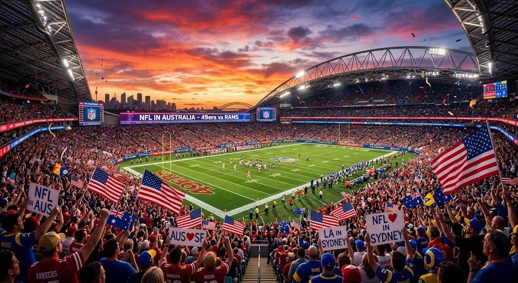 NFL's 49ers-Rams Showcases Growing Australian Football Fanbase
