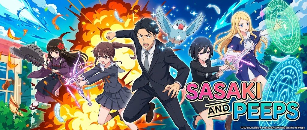 Sasaki and Peeps 2nd Season Unveils Trailer, New Cast, and Theme Song