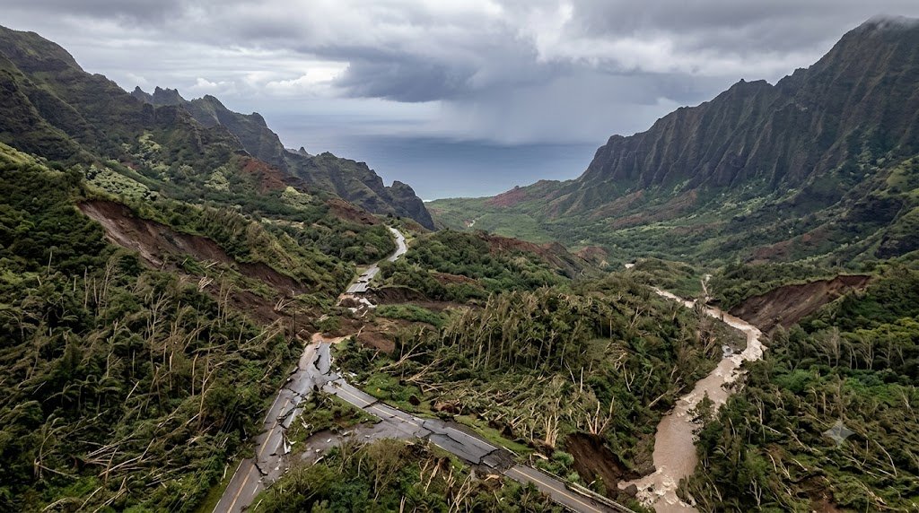 Kauai Not Ready for Tourists After Hurricane Lowell